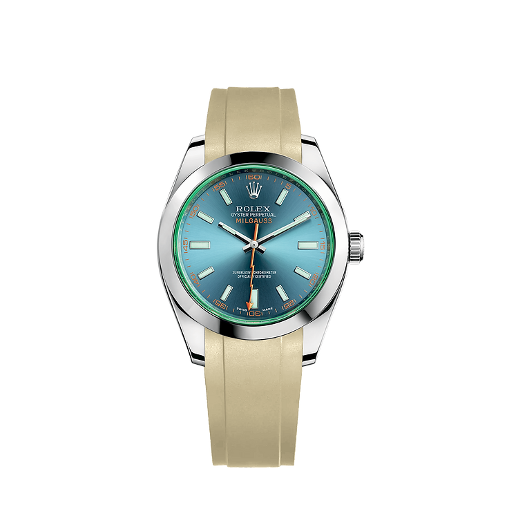 Cinturino in gomma per Rolex®
 Milgauss 