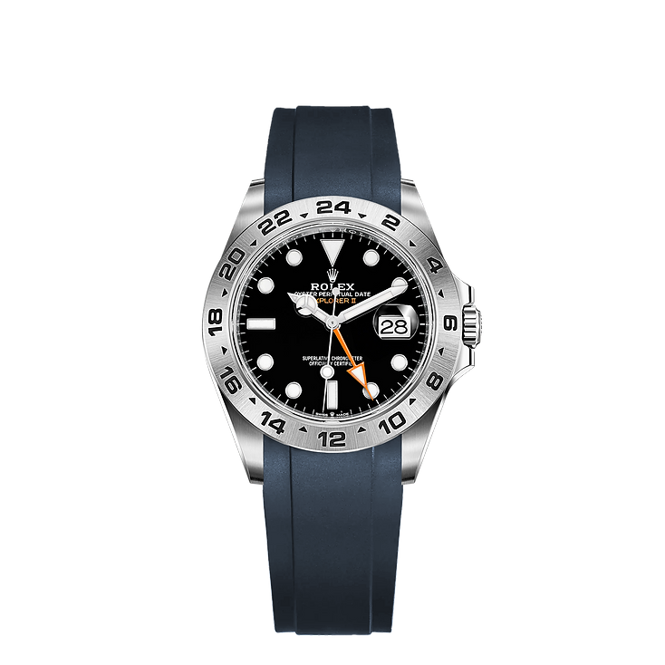 Cinturino in gomma per Rolex® Explorer II 