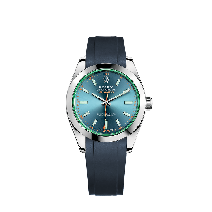 Cinturino in gomma per Rolex®
 Milgauss 