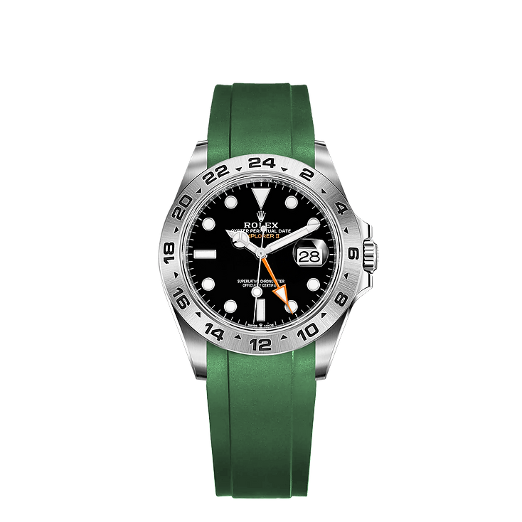 Cinturino in gomma per Rolex® Explorer II 