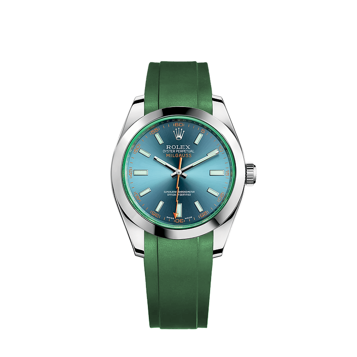 Cinturino in gomma per Rolex®
 Milgauss 