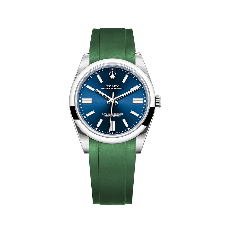 Cinturino in gomma per Rolex® Oyster-Perpetual 