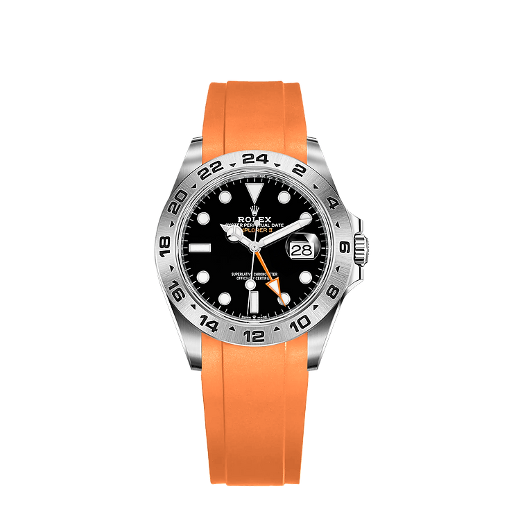 Cinturino in gomma per Rolex® Explorer II 