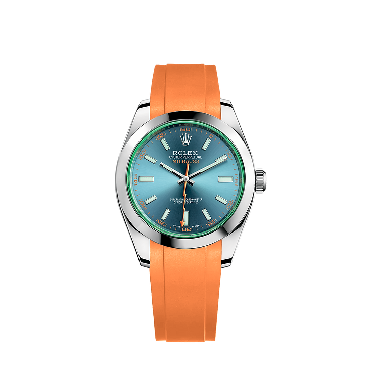 Cinturino in gomma per Rolex®
 Milgauss 