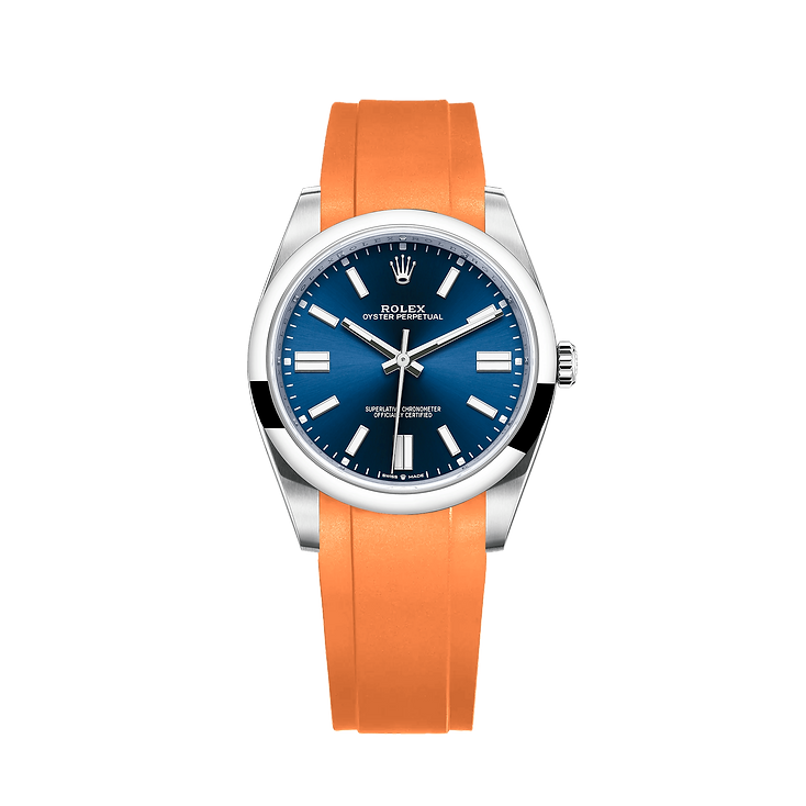 Cinturino in gomma per Rolex® Oyster-Perpetual 