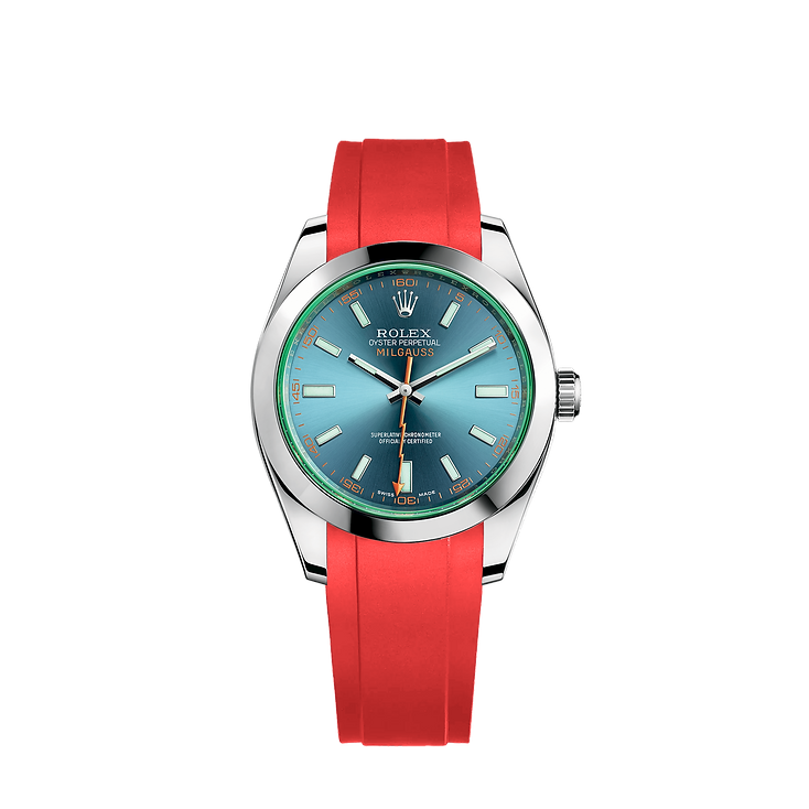 Cinturino in gomma per Rolex®
 Milgauss 