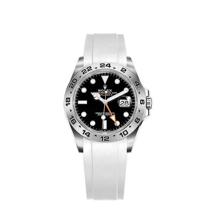 Cinturino in gomma per Rolex® Explorer II 